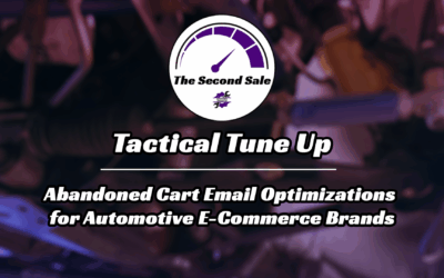 Abandoned Cart Email Optimizations for Automotive E-Commerce Brands